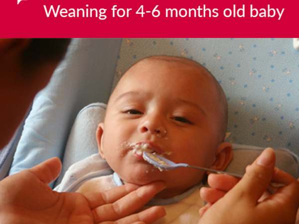 How much should a weaning baby eat - month by month in pictures