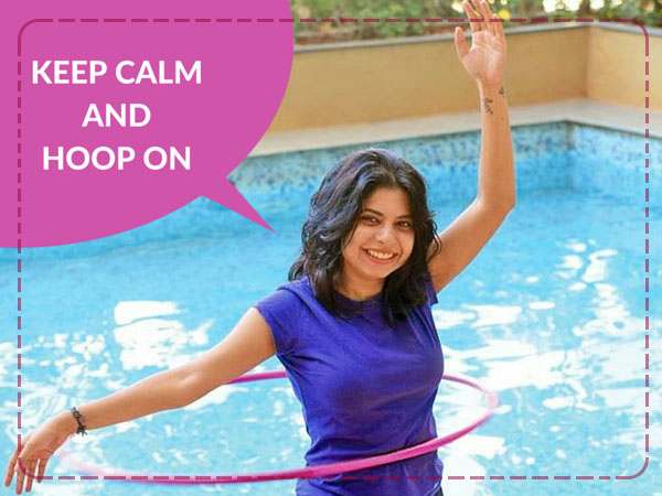 hula hoop for weight loss fitness- atraeyee niharchandra